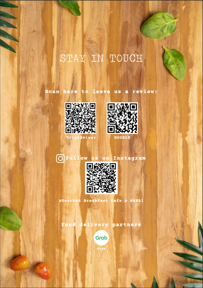 Poached Breakfast Cafe menu page 27