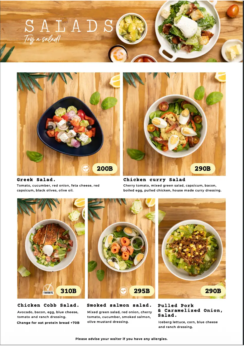 Poached Breakfast Cafe menu page 12