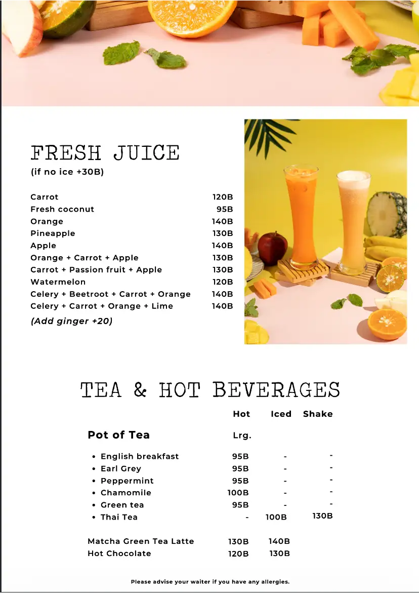 Poached Breakfast Cafe menu page 24
